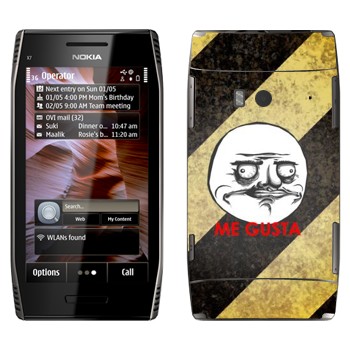   «Me gusta»   Nokia X7-00