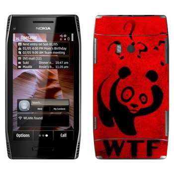   « - WTF?»   Nokia X7-00