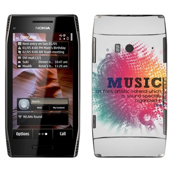   « Music   »   Nokia X7-00