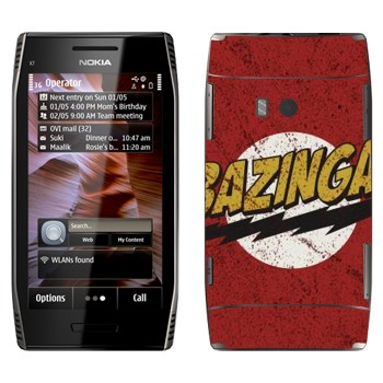   «Bazinga -   »   Nokia X7-00