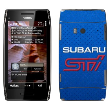   « Subaru STI»   Nokia X7-00