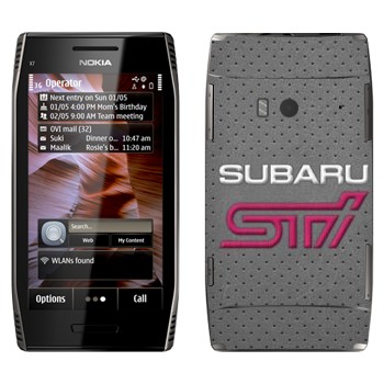   « Subaru STI   »   Nokia X7-00