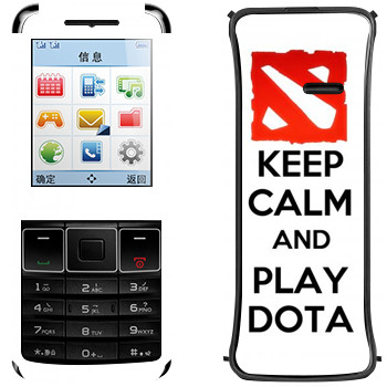   «Keep calm and Play DOTA»   Philips Xenium X128