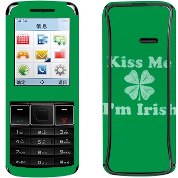   «Kiss me - I'm Irish»   Philips Xenium X128