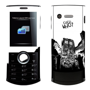   «Police box - Doctor Who»   Philips Xenium X503