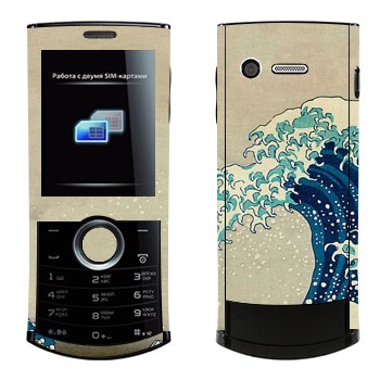   «The Great Wave off Kanagawa - by Hokusai»   Philips Xenium X503