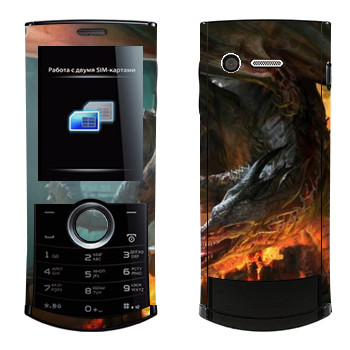   «Drakensang fire»   Philips Xenium X503