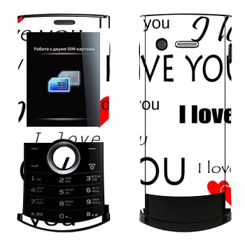   «I Love You -   »   Philips Xenium X503