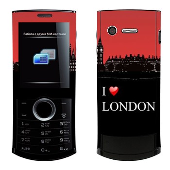   «I love London»   Philips Xenium X503