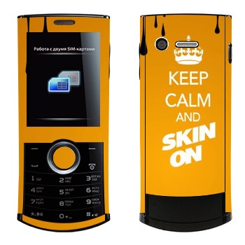   «Keep calm and Skinon»   Philips Xenium X503