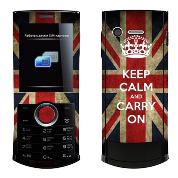   «Keep calm and carry on»   Philips Xenium X503