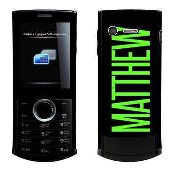   «Matthew»   Philips Xenium X503