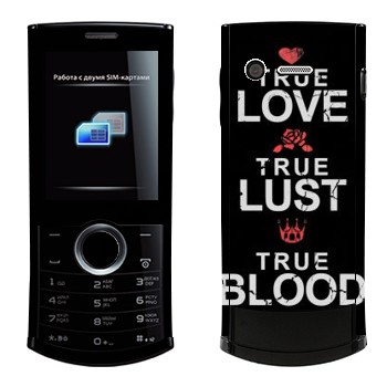   «True Love - True Lust - True Blood»   Philips Xenium X503