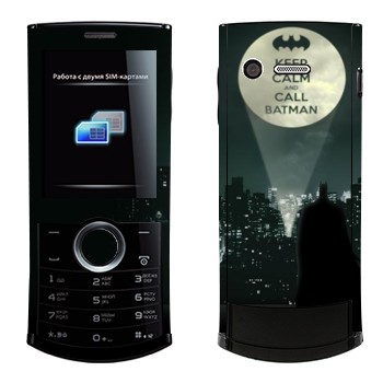   «Keep calm and call Batman»   Philips Xenium X503