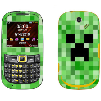   «Creeper face - Minecraft»   Samsung B3210