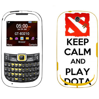   «Keep calm and Play DOTA»   Samsung B3210