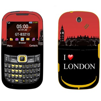   «I love London»   Samsung B3210