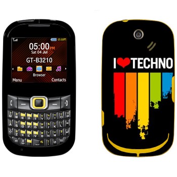   «I love techno»   Samsung B3210