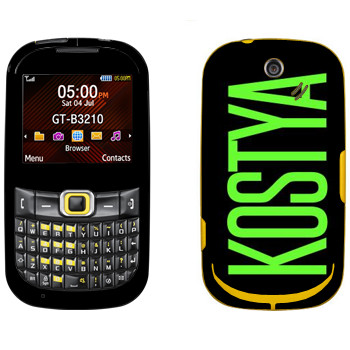   «Kostya»   Samsung B3210