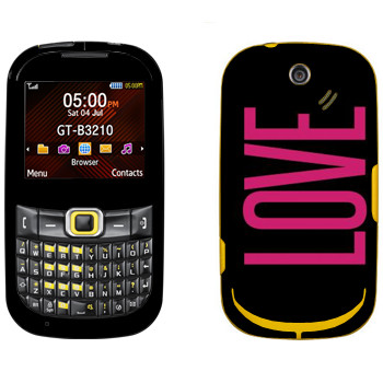   «Love»   Samsung B3210