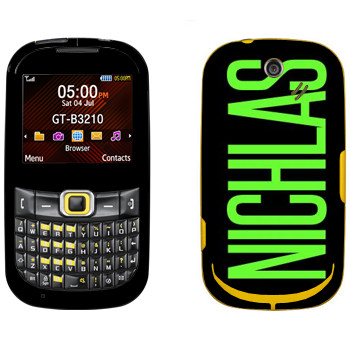   «Nichlas»   Samsung B3210