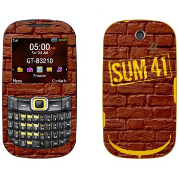   «- Sum 41»   Samsung B3210