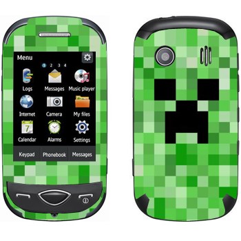   «Creeper face - Minecraft»   Samsung B3410