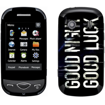   «Dying Light black logo»   Samsung B3410