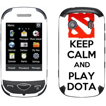   «Keep calm and Play DOTA»   Samsung B3410
