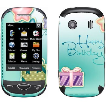   «Happy birthday»   Samsung B3410