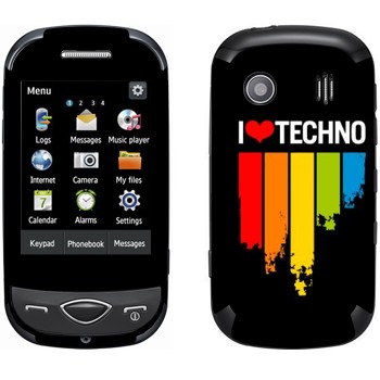   «I love techno»   Samsung B3410