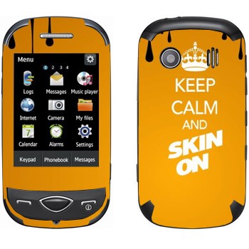   «Keep calm and Skinon»   Samsung B3410
