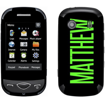   «Matthew»   Samsung B3410