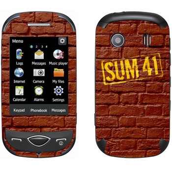   «- Sum 41»   Samsung B3410