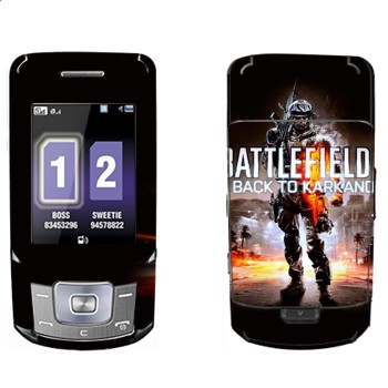   «Battlefield: Back to Karkand»   Samsung B5702