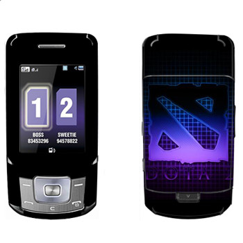   «Dota violet logo»   Samsung B5702