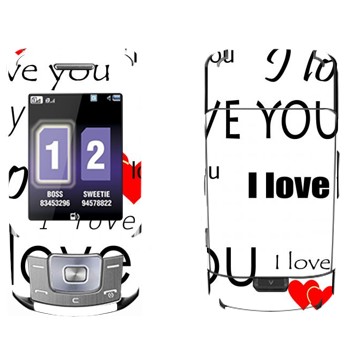   «I Love You -   »   Samsung B5702