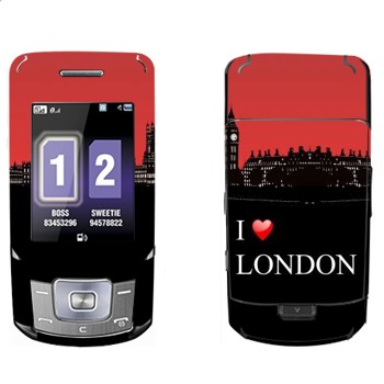   «I love London»   Samsung B5702