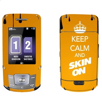   «Keep calm and Skinon»   Samsung B5702