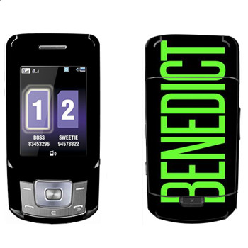   «Benedict»   Samsung B5702