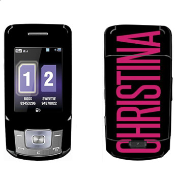   «Christina»   Samsung B5702