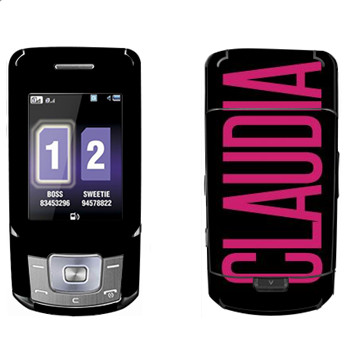   «Claudia»   Samsung B5702