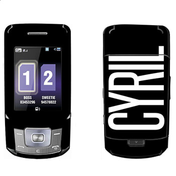   «Cyril»   Samsung B5702