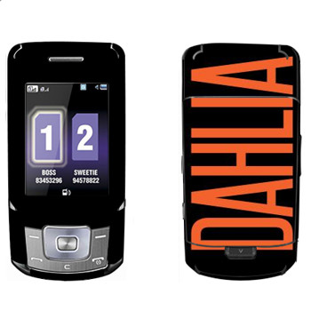   «Dahlia»   Samsung B5702