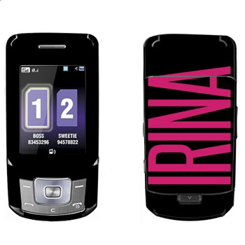   «Irina»   Samsung B5702