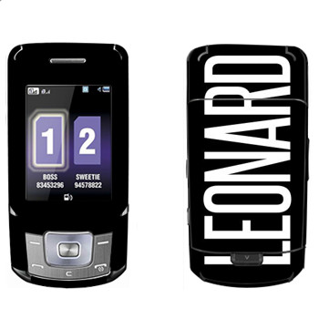   «Leonard»   Samsung B5702