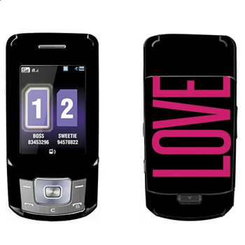   «Love»   Samsung B5702