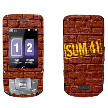   «- Sum 41»   Samsung B5702