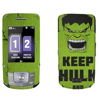   «Keep Hulk and»   Samsung B5702