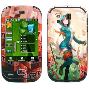   «Creeper  - Minecraft»   Samsung B5722 Duos